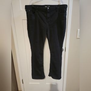 Lee Black Boot Cut Jeans 22